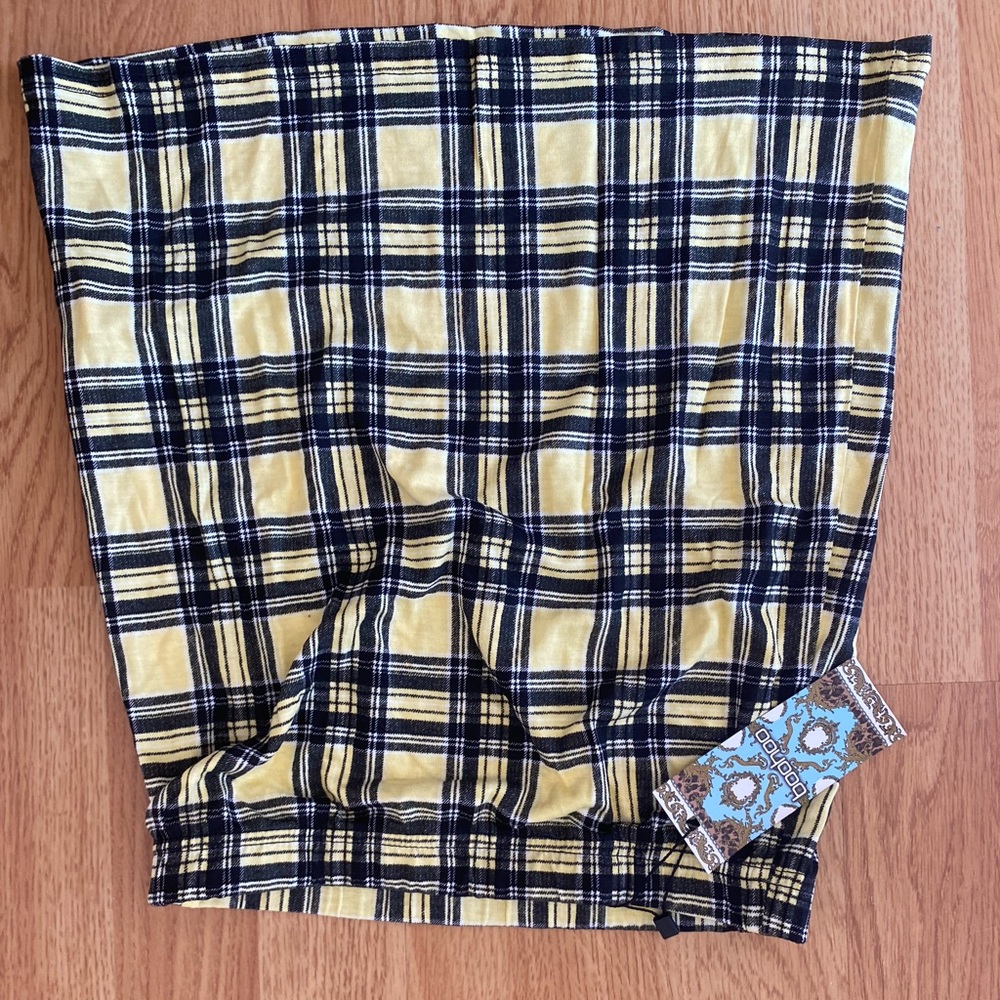 Boohoo Plad skirt